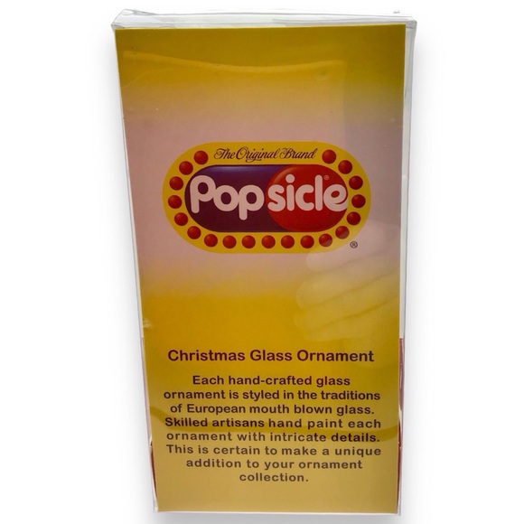 Popsicle Snow Cone Ornament (NWT) - Picture 6 of 10